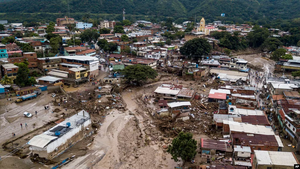 Respuesta humanitaria tras la tragedia por deslave — Las Tejerías, Venezuela