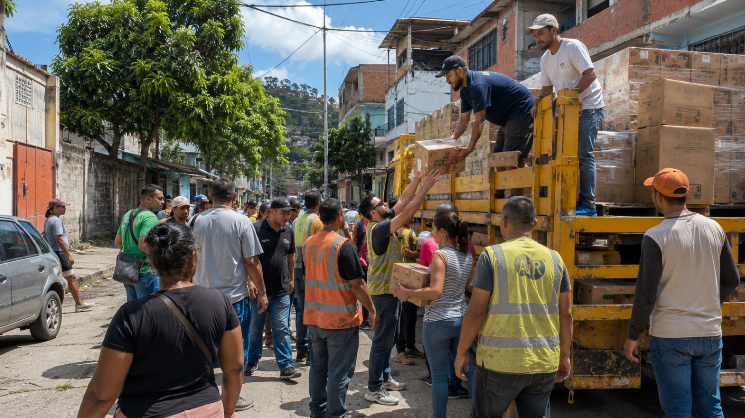Los kits han llegado a La Guaira