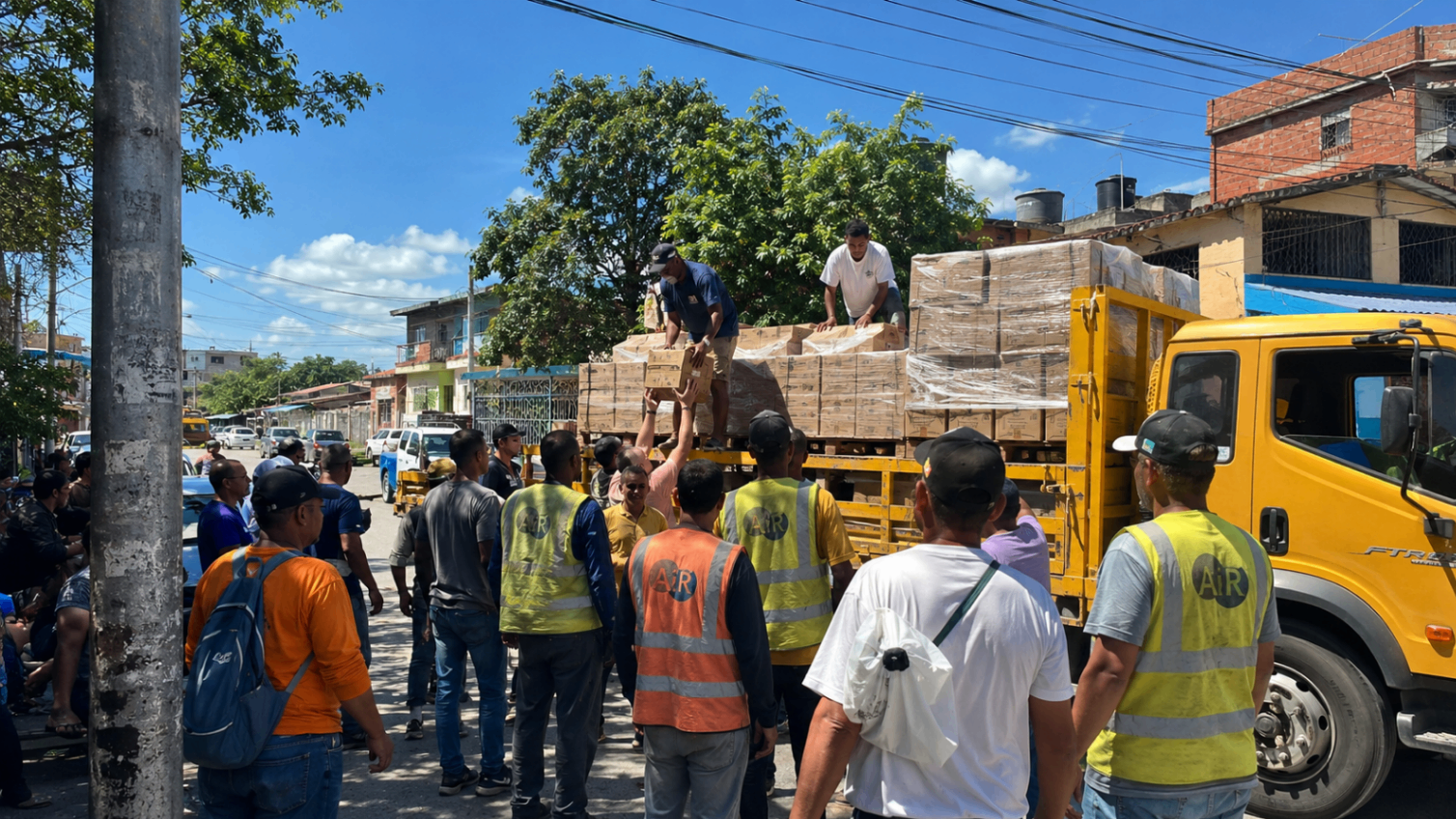 Los kits han llegado a La Guaira