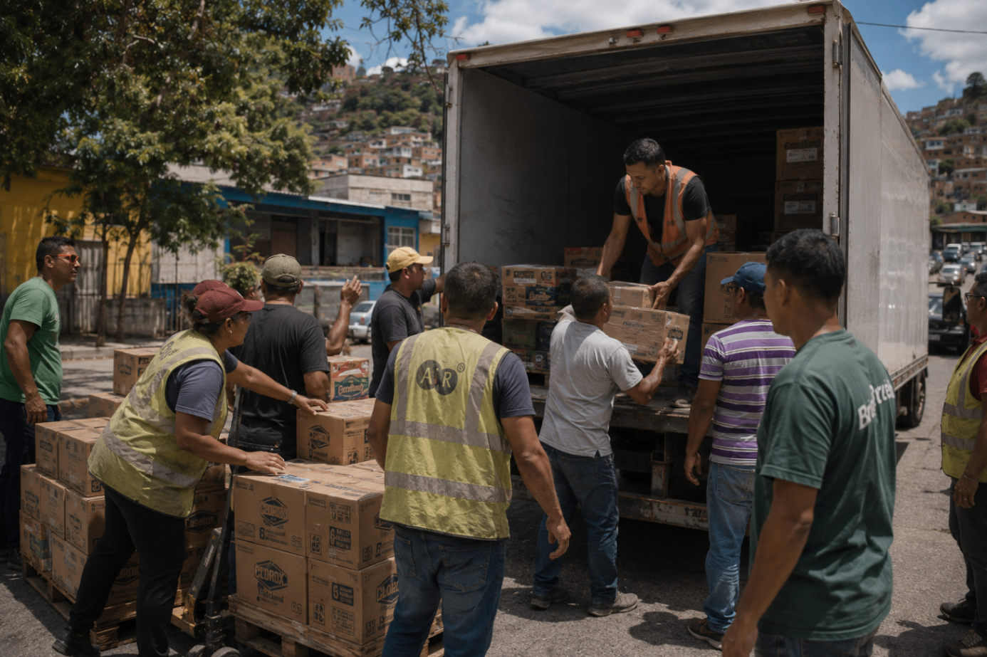 Cargamos los kits para la distribución final